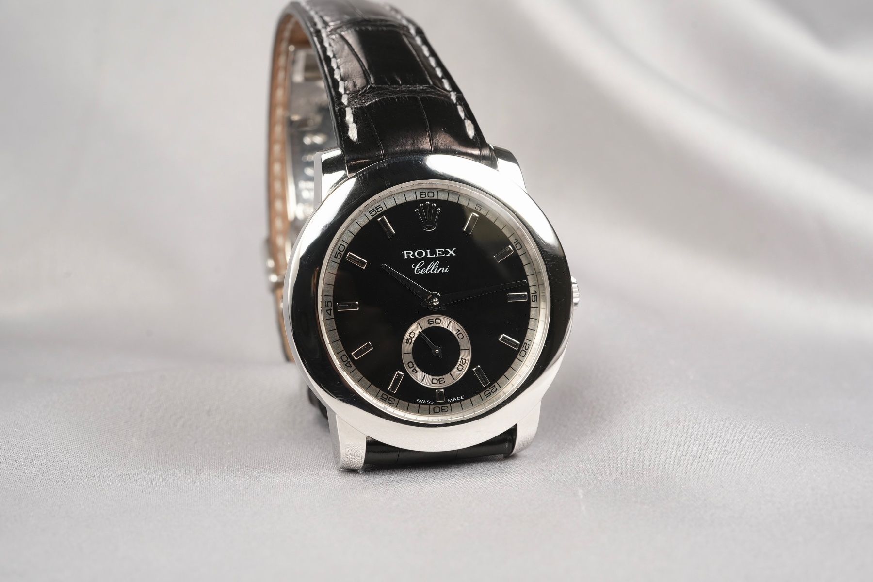 Rolex Orologi: Rolex Cellini Ref. 5241 Platinum 950 Full Set – Usato da Morcote venduto da chronoservice 2