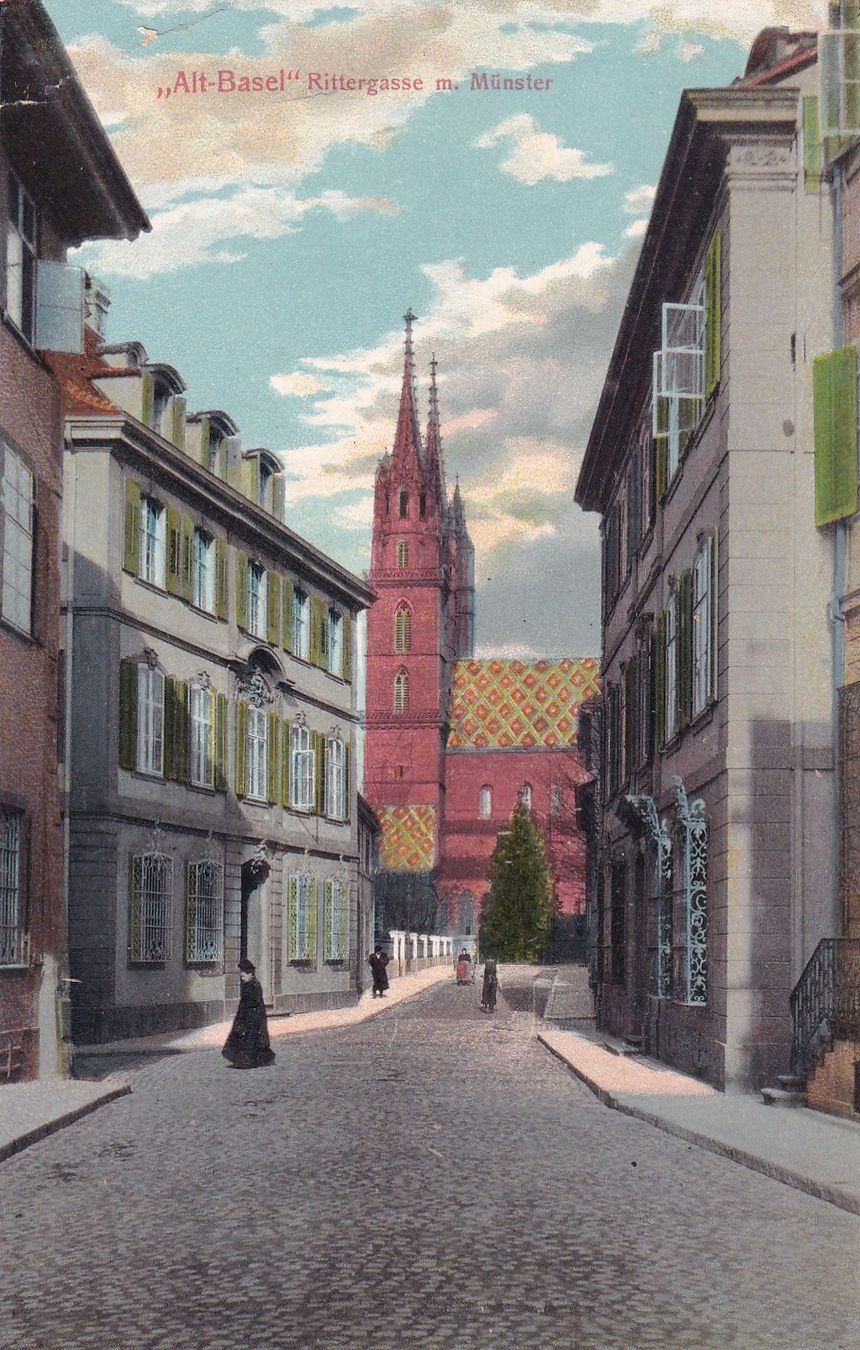Cartoline postali: Ansichtskarte Basel, Münster – Nuovo (secondo la descrizione) da Birsfelden venduto da Sakurajima