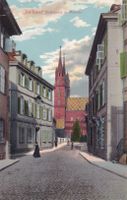 Ansichtskarte Basel, Münster