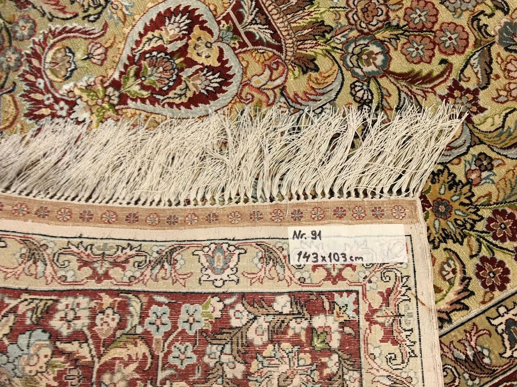Tappeti: Hereke Seidenteppich sehr fein143x103cm – Usato da Zürich venduto da Artnuvo 8