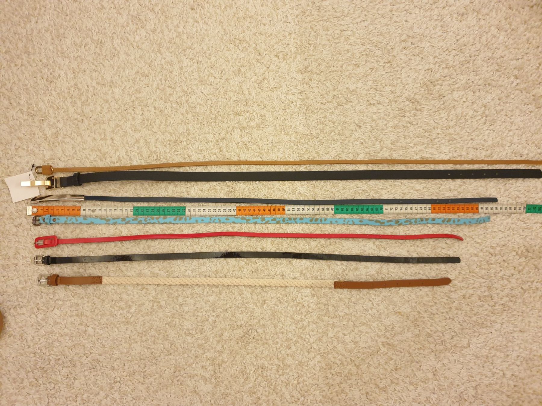 Cinture: Ceinture, lot 6pièces, styles variés – Nuovo e nell'imballaggio originale da Neuchâtel venduto da Verenas12