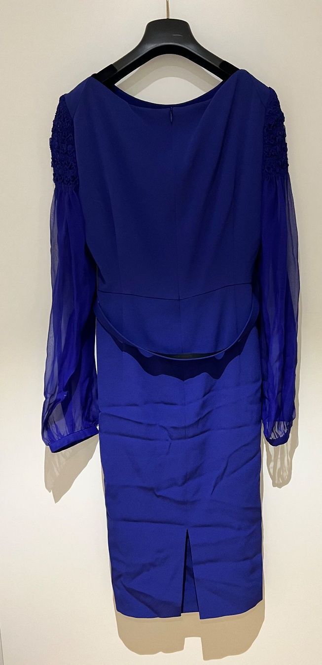Escada Vestiti: Blaues Escada Kleid – Usato da Wetzikon ZH venduto da KikiZu 2