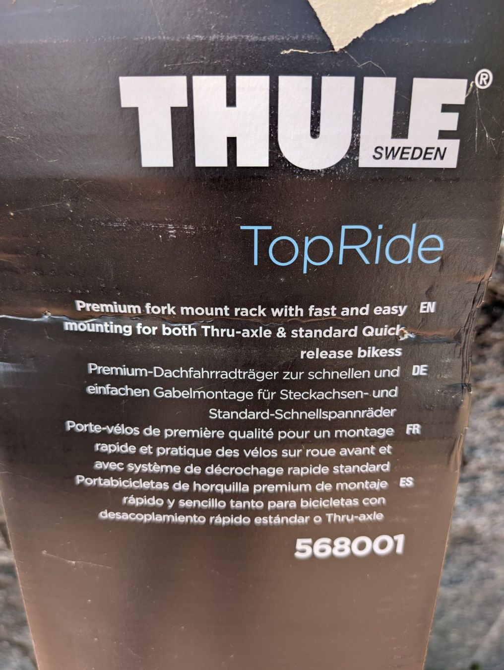 Thule Portapacchi: THULE TopRide 568 – Nuovo e nell'imballaggio originale da Zürich venduto da Sashimi8 1