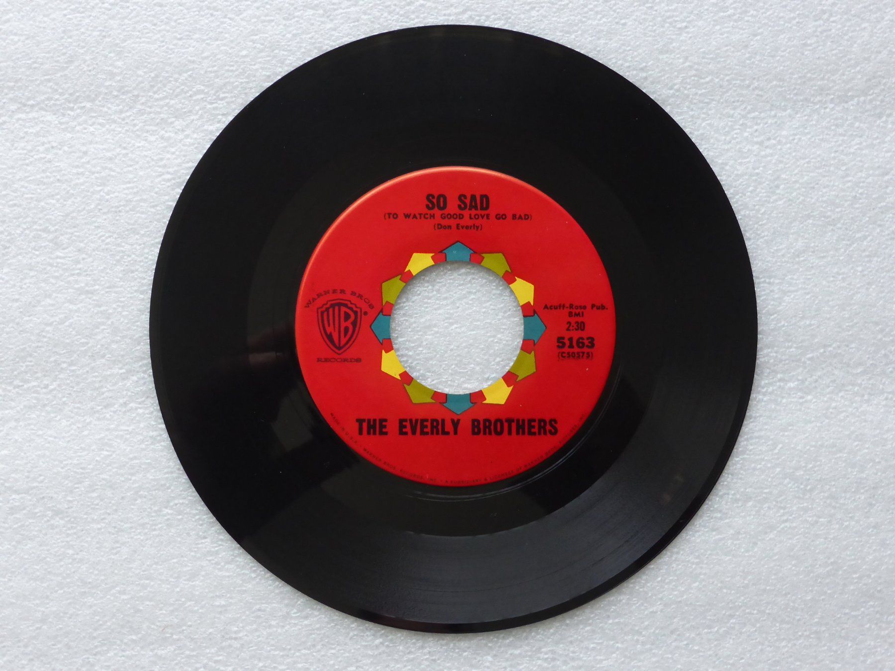 Dischi in vinile: Vinyl Single   THE EVERLY BROTHERS – Usato da Küssnacht am Rigi venduto da Mondkinder 2