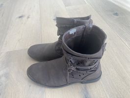 Stiefel dunkelbraun Gr. 38
