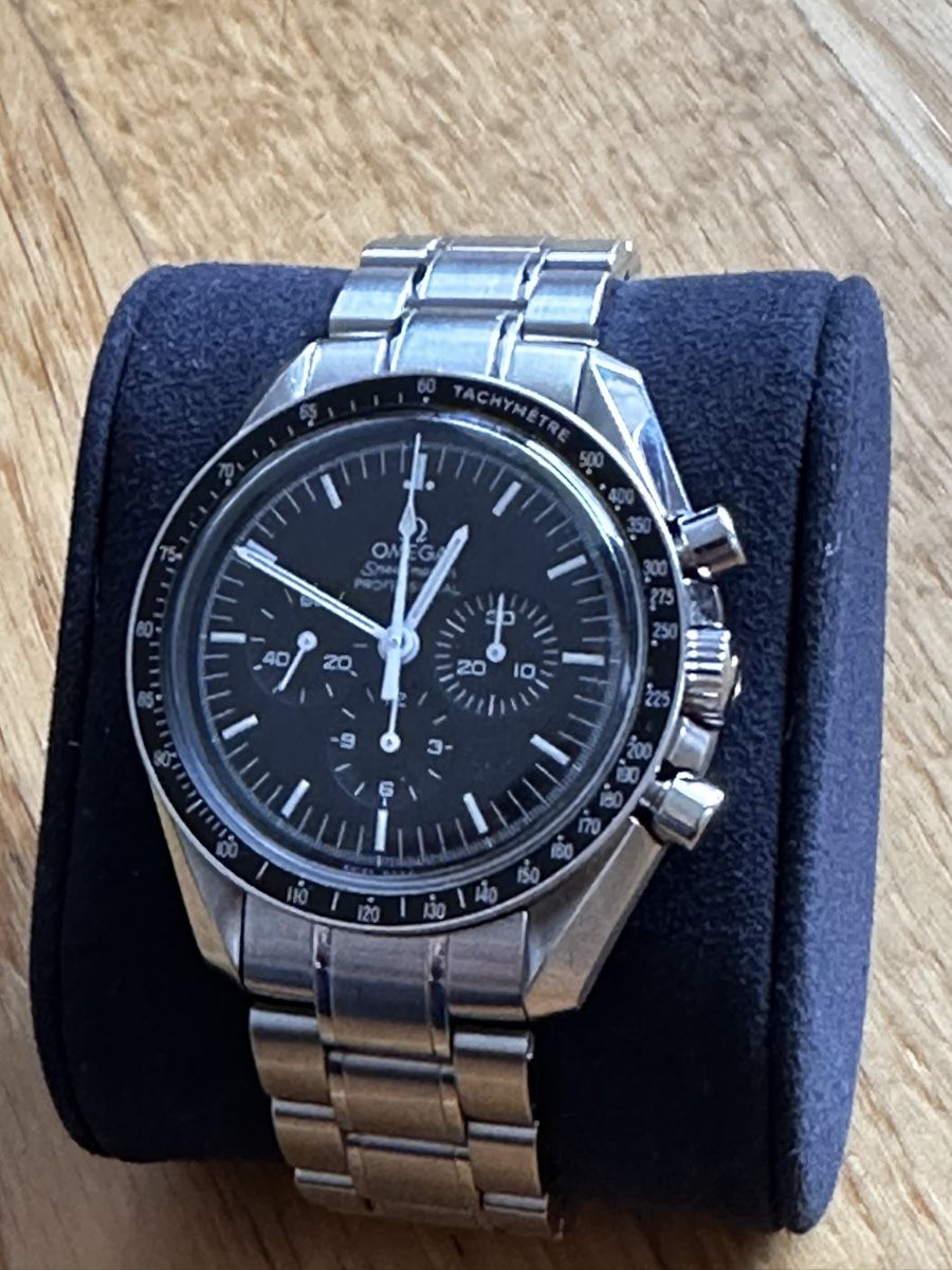 Omega Orologi: Omega Speedmaster Professional Moonwatch – Usato da Lenzburg venduto da flyfun