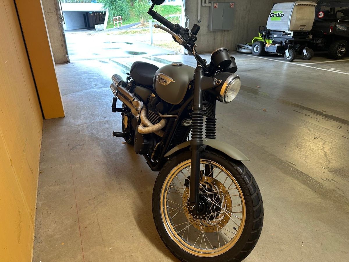 Sonstige: Triumph Scrambler 900 – 35 kW A2 – Gebraucht aus Escholzmatt von Garamero 4