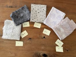 Stoff-Packet hellgrau