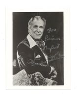 VINCENT PRICE  ORIGINAL AUTOGRAMM