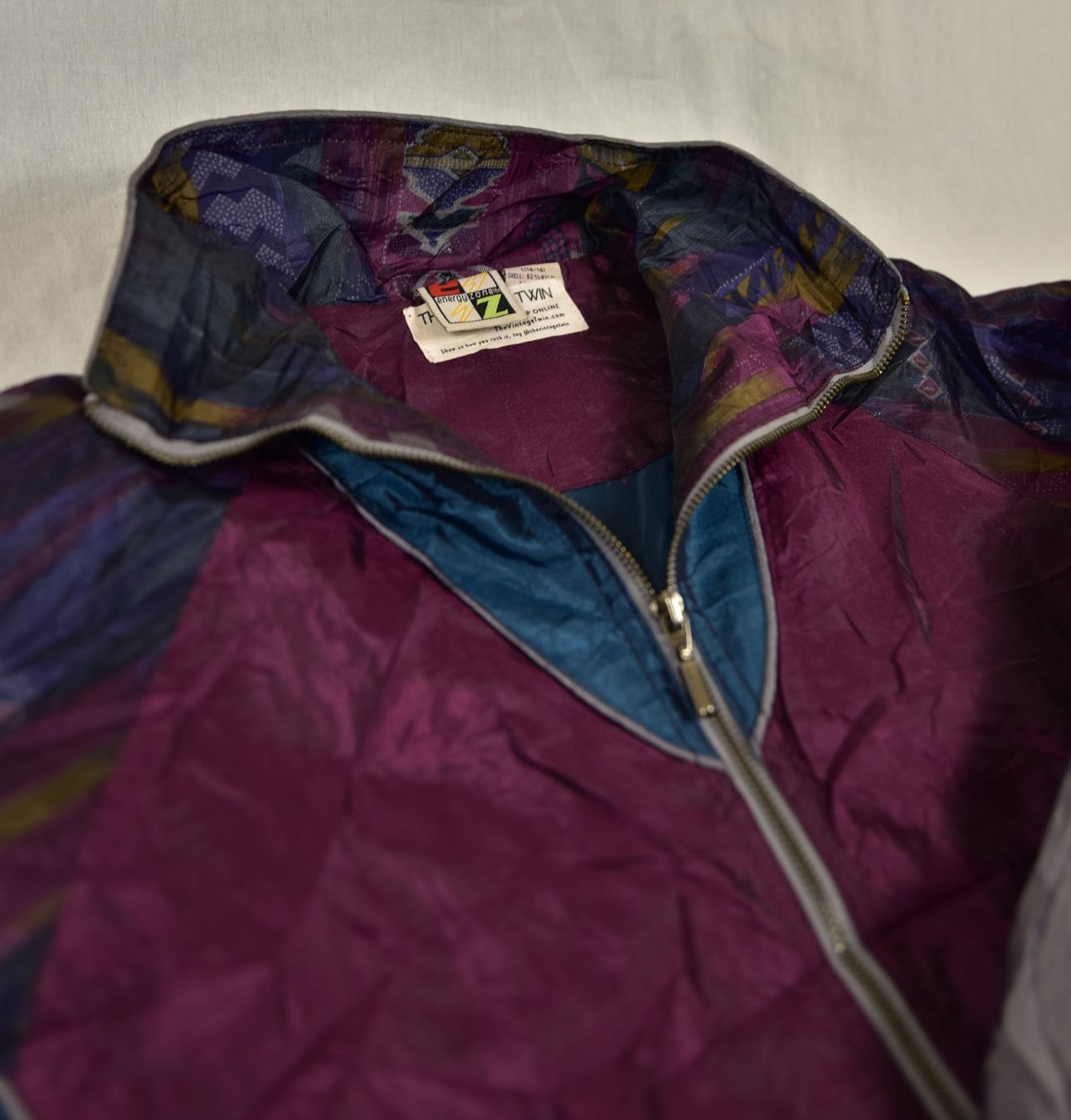 Jacken: 90s Windbreaker Jacket – Petrol & Violet – Gebraucht aus Luzern von eli_b9zg 3
