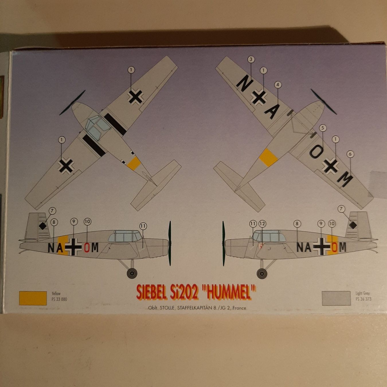 Modellbausätze & Standmodelle: 360 ... Siebel Si 202 C Hummel ... AML 72014 – Neu (gemäss Beschreibung) aus Bonstetten von Benibanny59 1