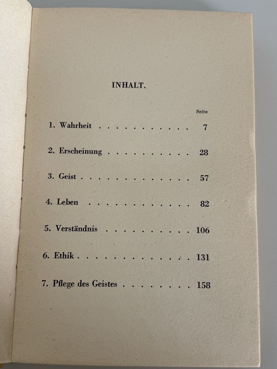 Bücher: Wider den Ungeist - Paul Häberlin, 1935 – Gebraucht aus Uster von AlabasterOne 3