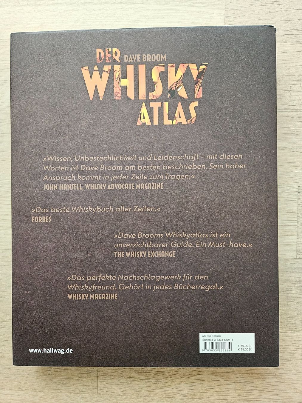 Bücher: Der Whisky Atlas von Dave Broom – Gebraucht aus Zürich von r.eggel 1