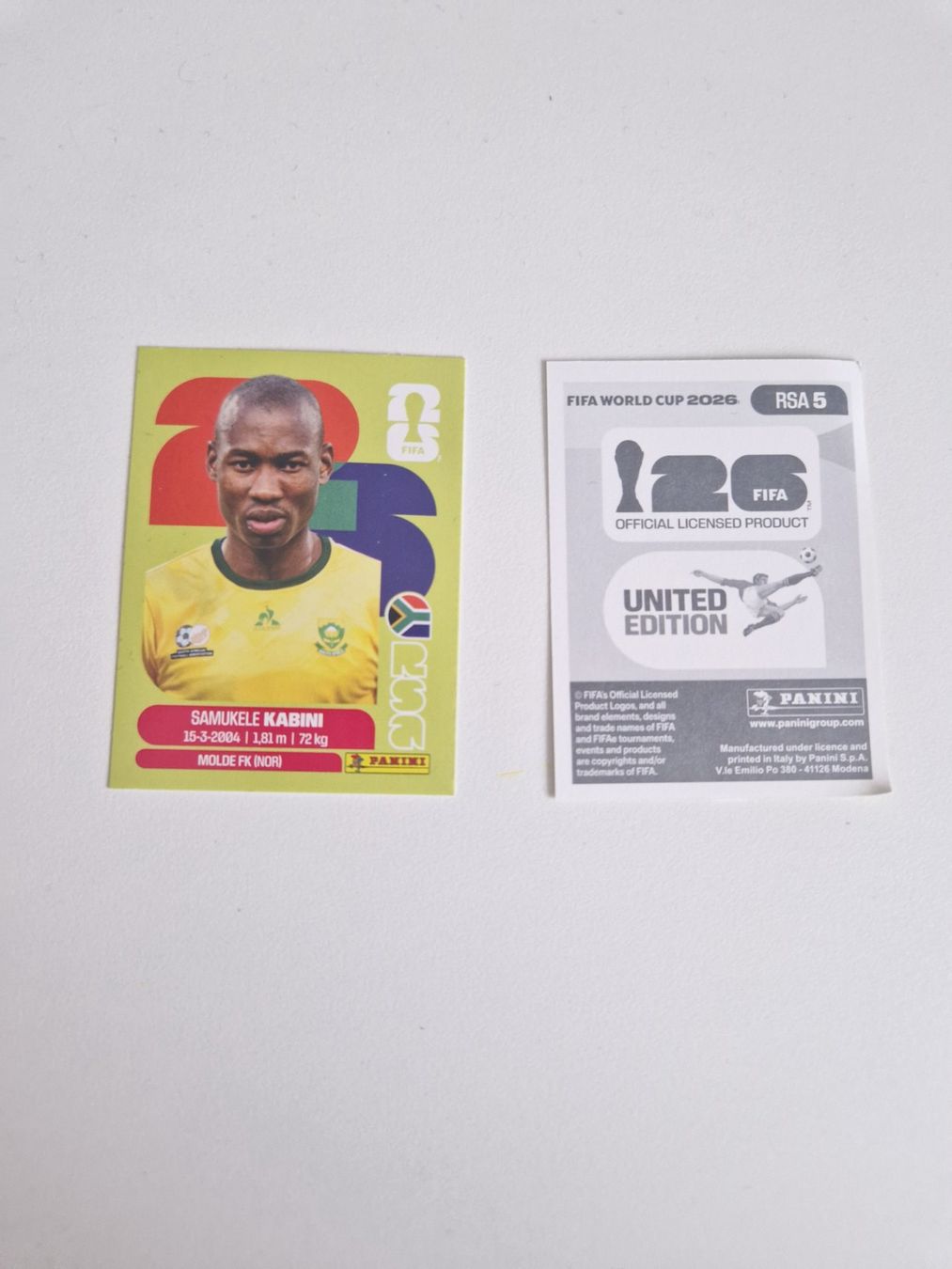 Panini Carte collezionabili: Panini Sticker RSA5 – Nuovo (secondo la descrizione) da Stüsslingen venduto da white_angel86