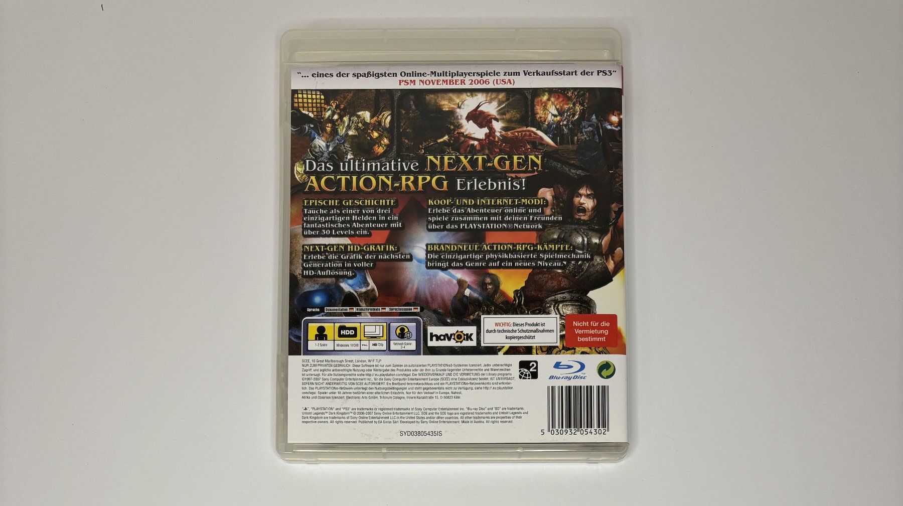 Giochi: PS3 - Untold Legends: Dark Kingdom – Usato da Allschwil venduto da Bullach 2