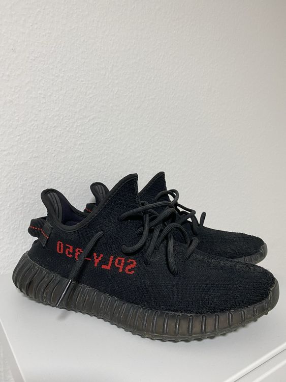 Adidas Yeezy Boost 350 V2 bred schwarz rot US8 Kaufen auf Ricardo