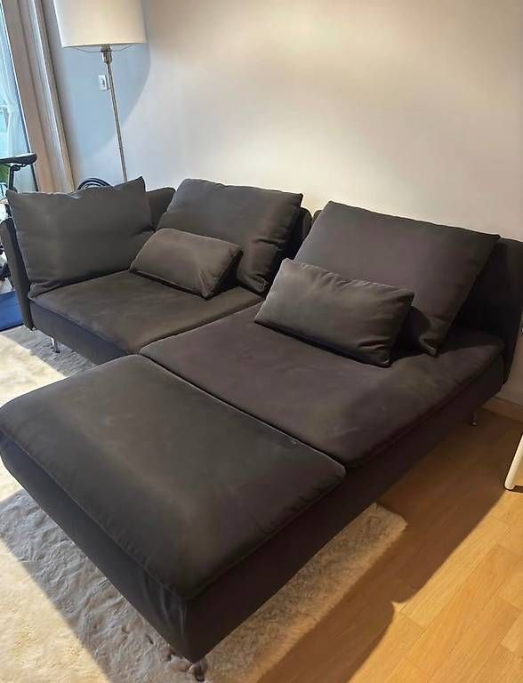 Divani: Canapé gris foncé – Usato da Lausanne venduto da deb_n9m9 3