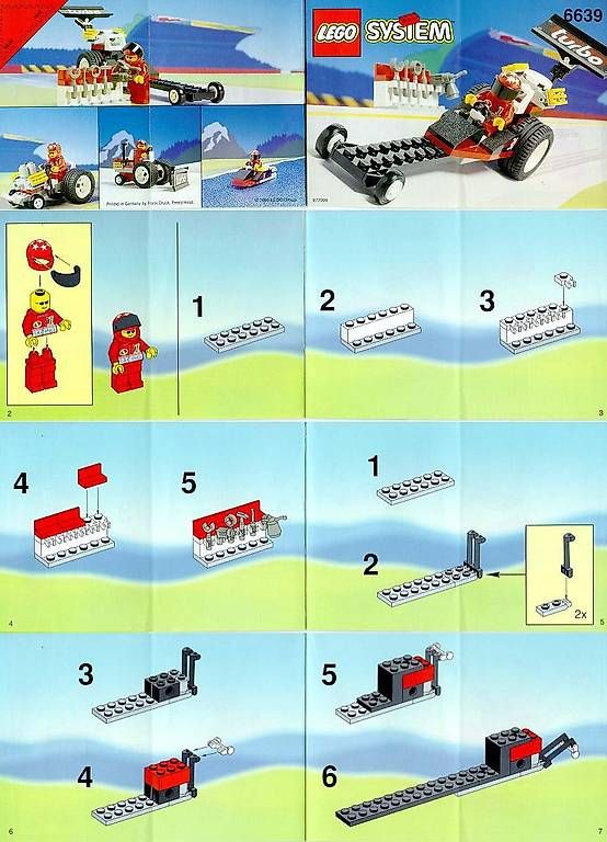 Kit di costruzioni: 6639 Lego System Raven Racer – Usato da Basel venduto da kitchen1