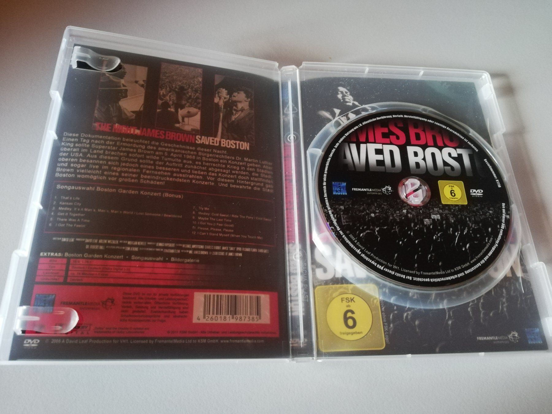 Tutti i DVDs: THE NIGHT JAMES BROWN - SAVED BOSTON – Usato da Bern venduto da Vinylsound.ch 2