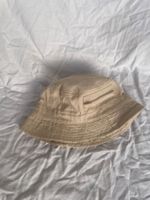 Beige Bucket Hat aus Baumwolle. Perfekt für den Sommer!