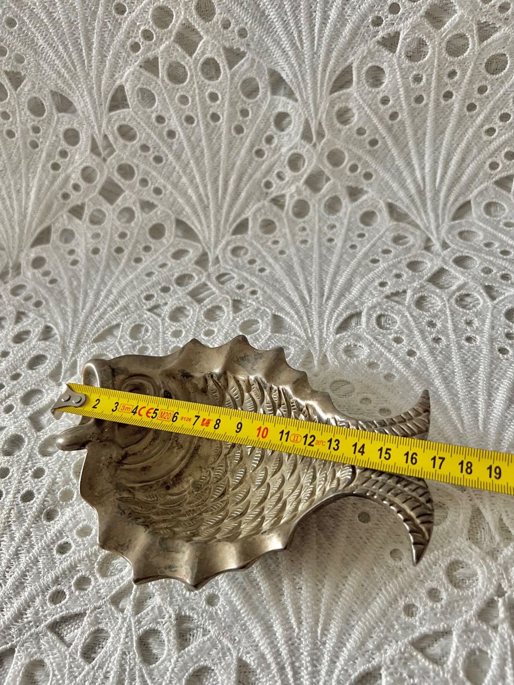 Portacenere: Dekorativer Aschenbecher aus Metall 17cm – Usato da Frenkendorf venduto da Only1 4