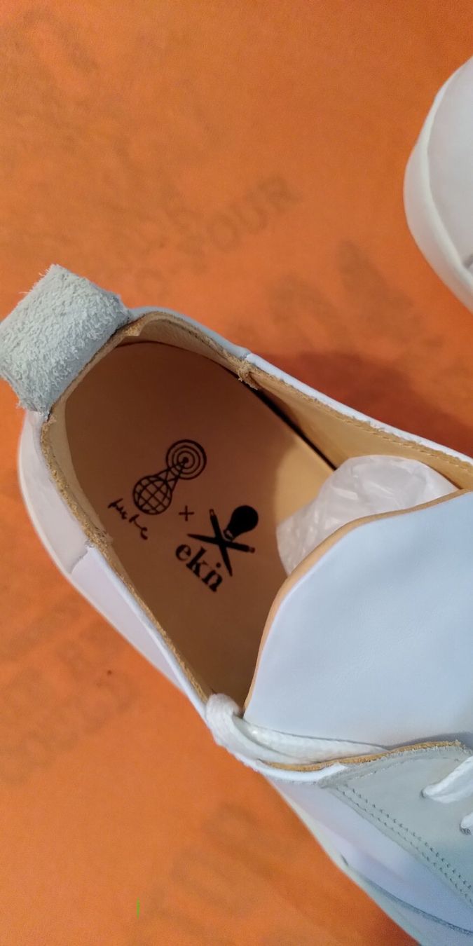 Scarpe da uomo: EKIN Argan Low Sneaker aus Leder, Weiss – Nuovo e nell'imballaggio originale da Zürich venduto da alessa88 1