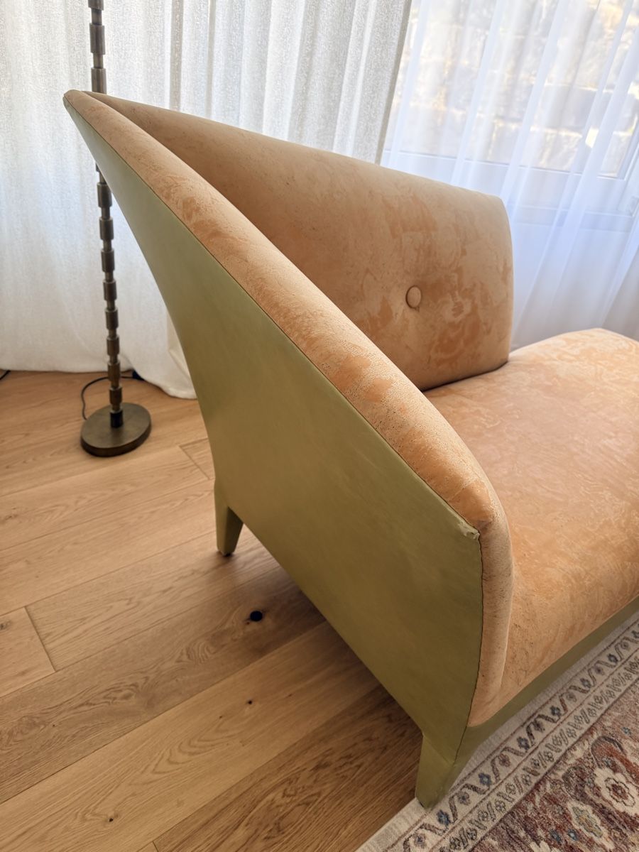 Sedie a sdraio: Chaise Lounge - Unique Design Recamier - Birch/Leather – Usato da Altendorf venduto da Alovely