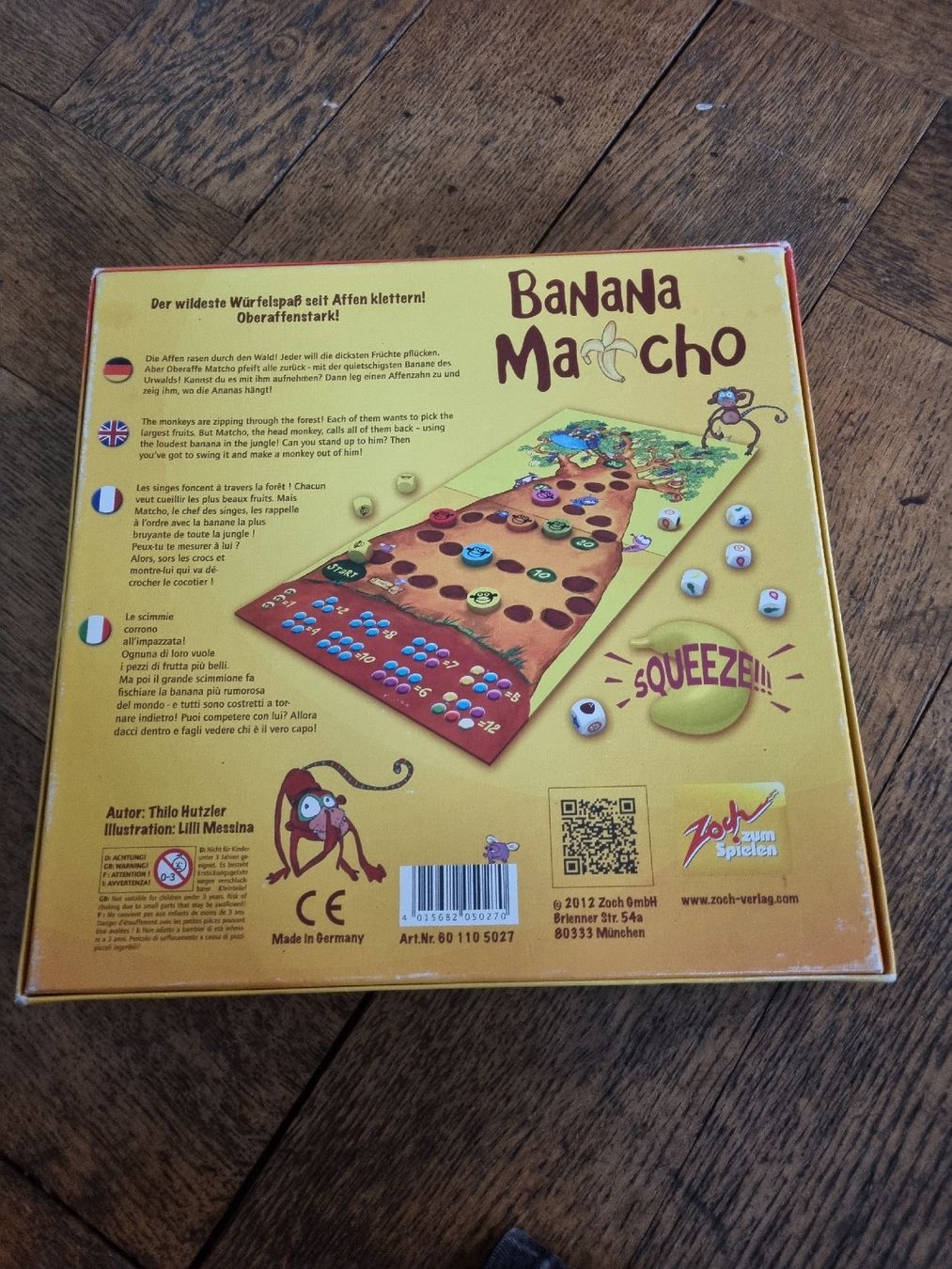 Giochi: Banana Macho: Jeu de societé  – Usato da Fribourg venduto da jarmilka 1
