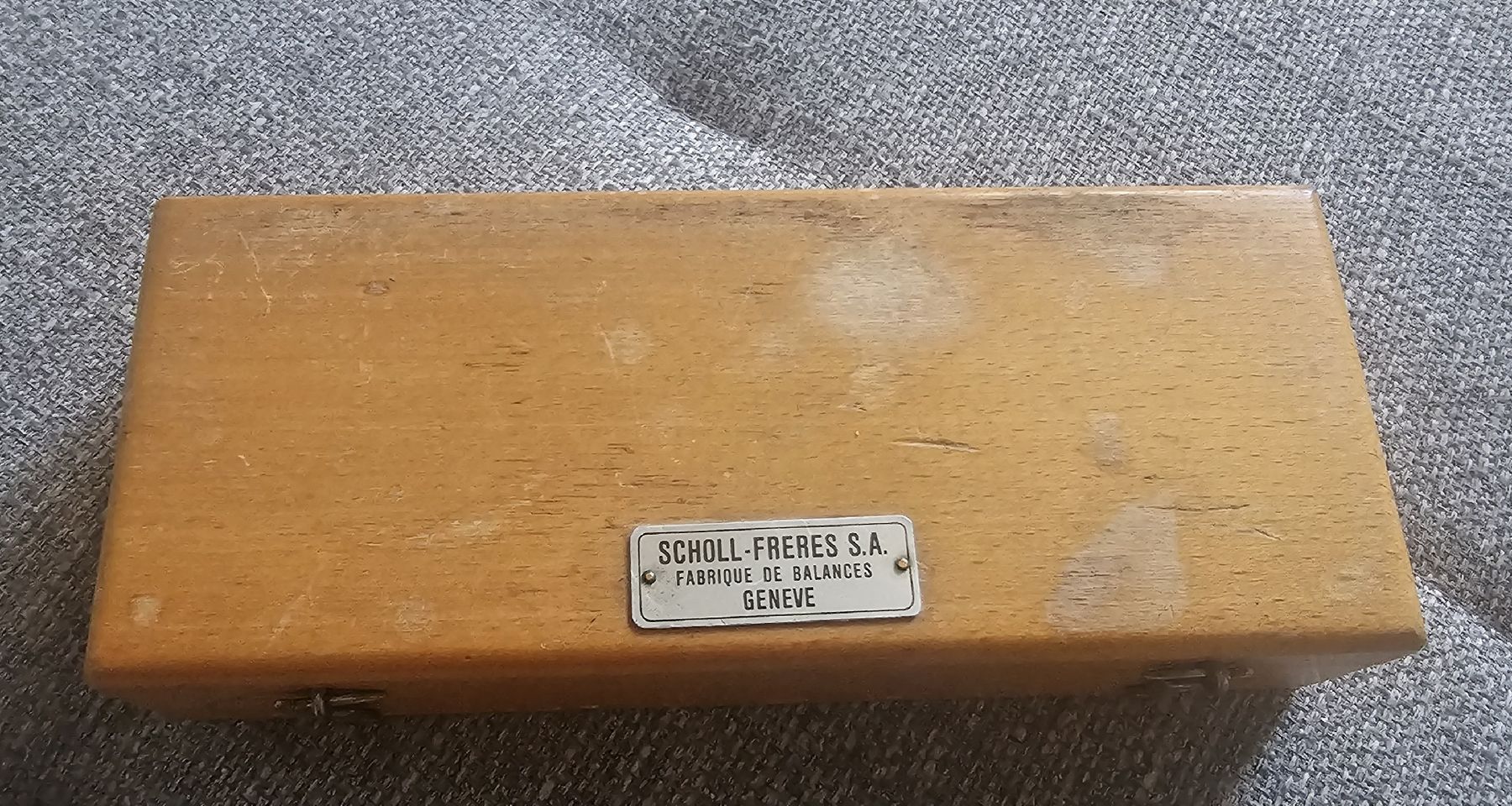 Barattoli: SCHOLL-FRERES S.A. - Genève – Usato da Genève venduto da Fresko01