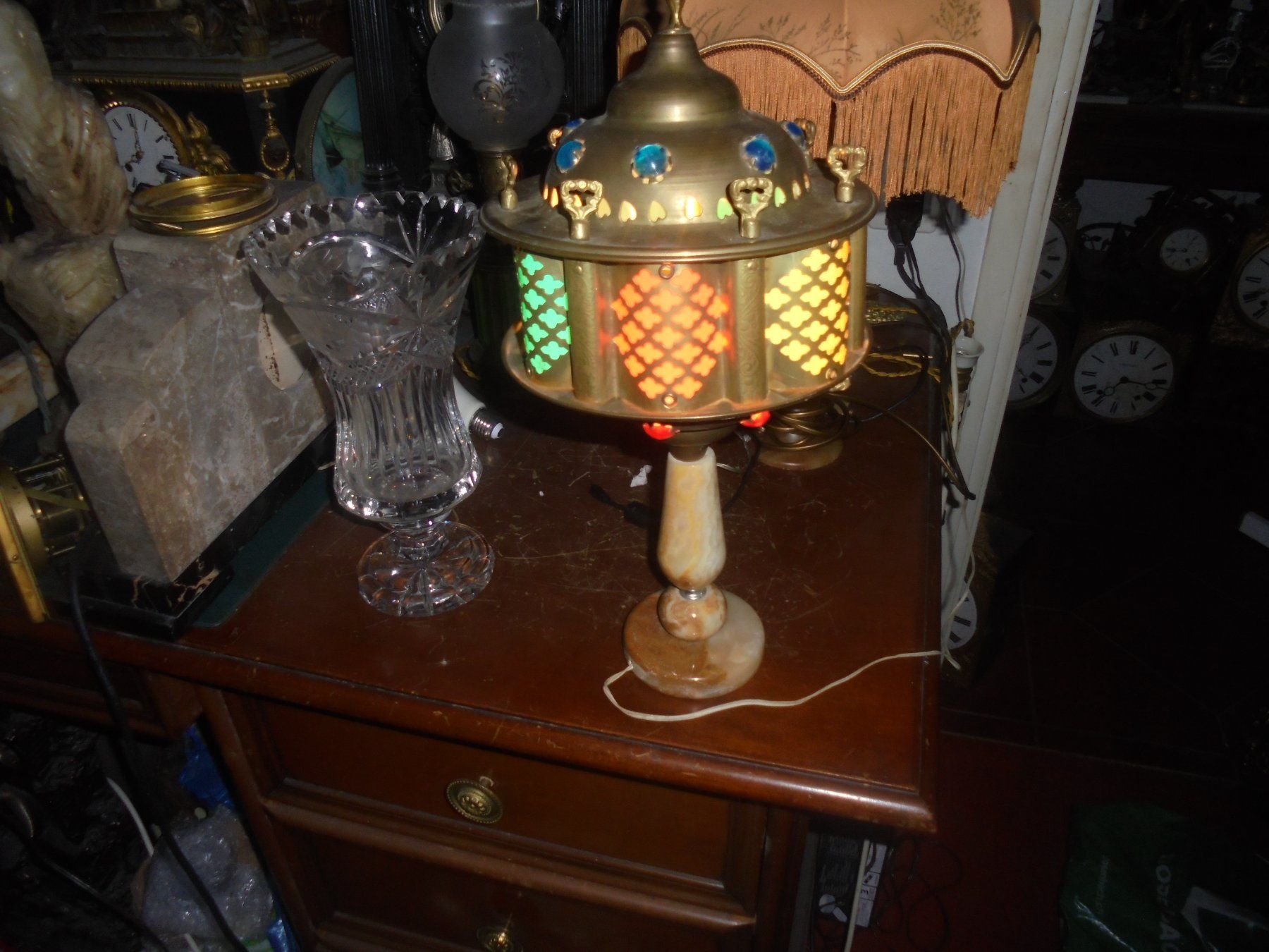 Lampade: Alte Lampe ca. 1950 – Usato da Camorino venduto da Hunpete