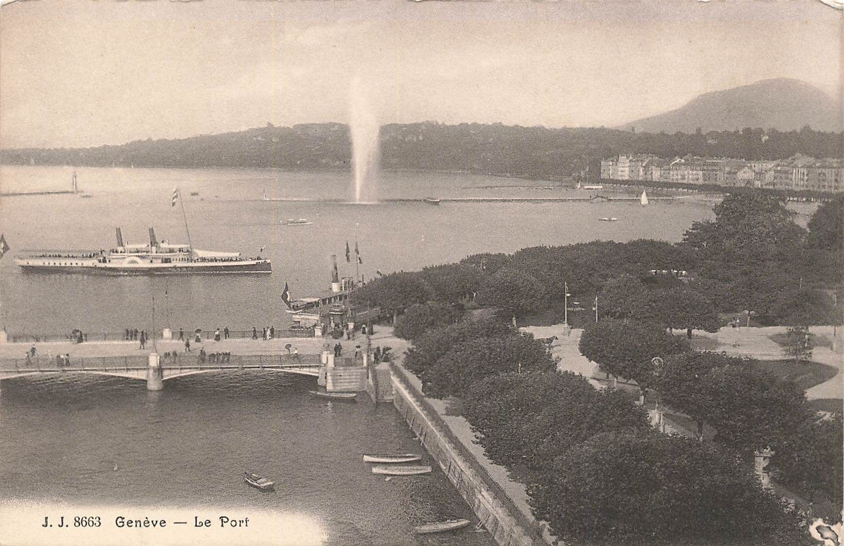 Cartoline postali: Geneve Battello Boot Schiff – Usato da Biasca venduto da Blenio71