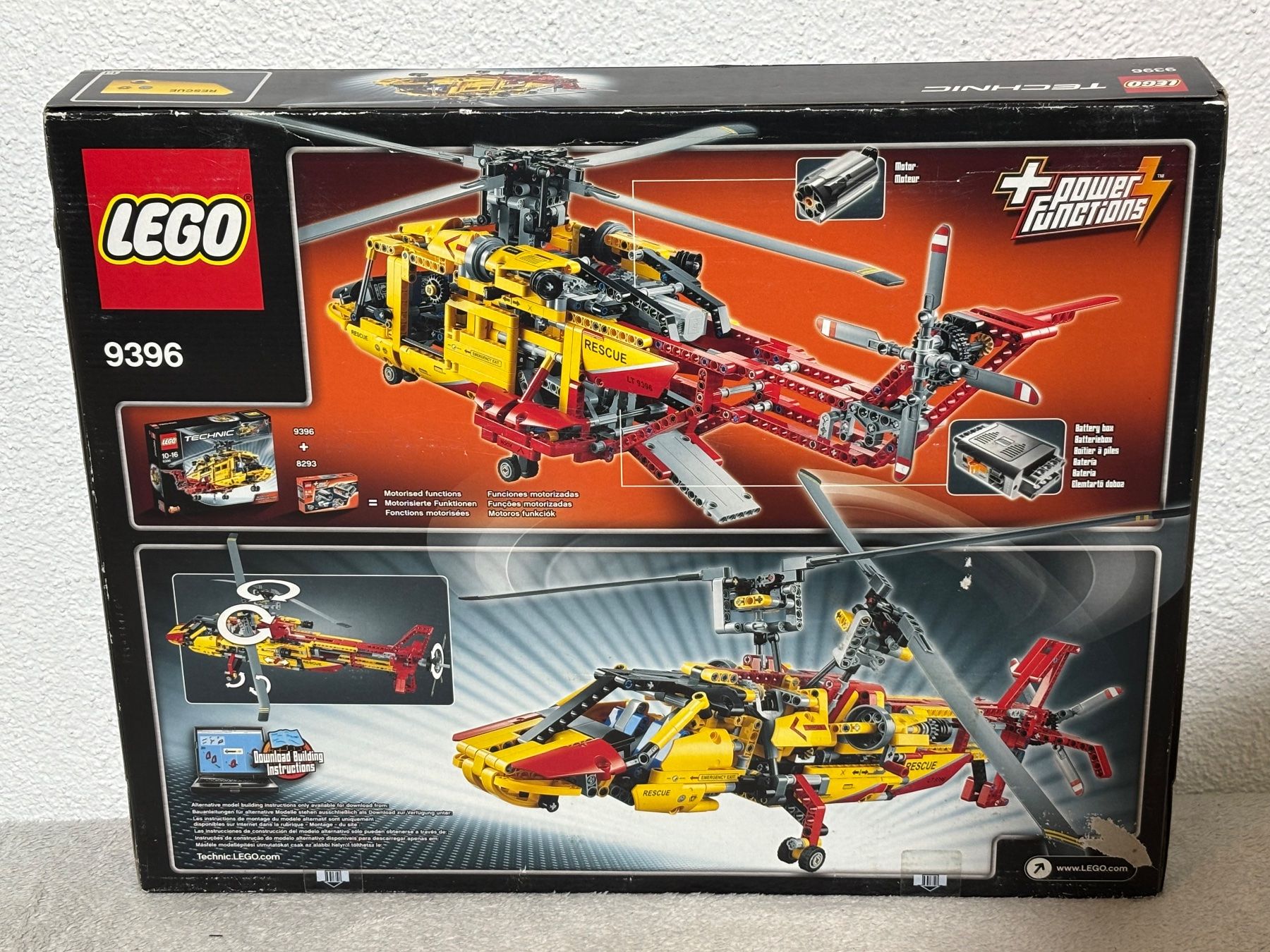 Technics Kit di costruzioni: LEGO Technic Rettungshubschrauber 9396 OVP – Nuovo e nell'imballaggio originale da Oberegg venduto da MR-shop 1