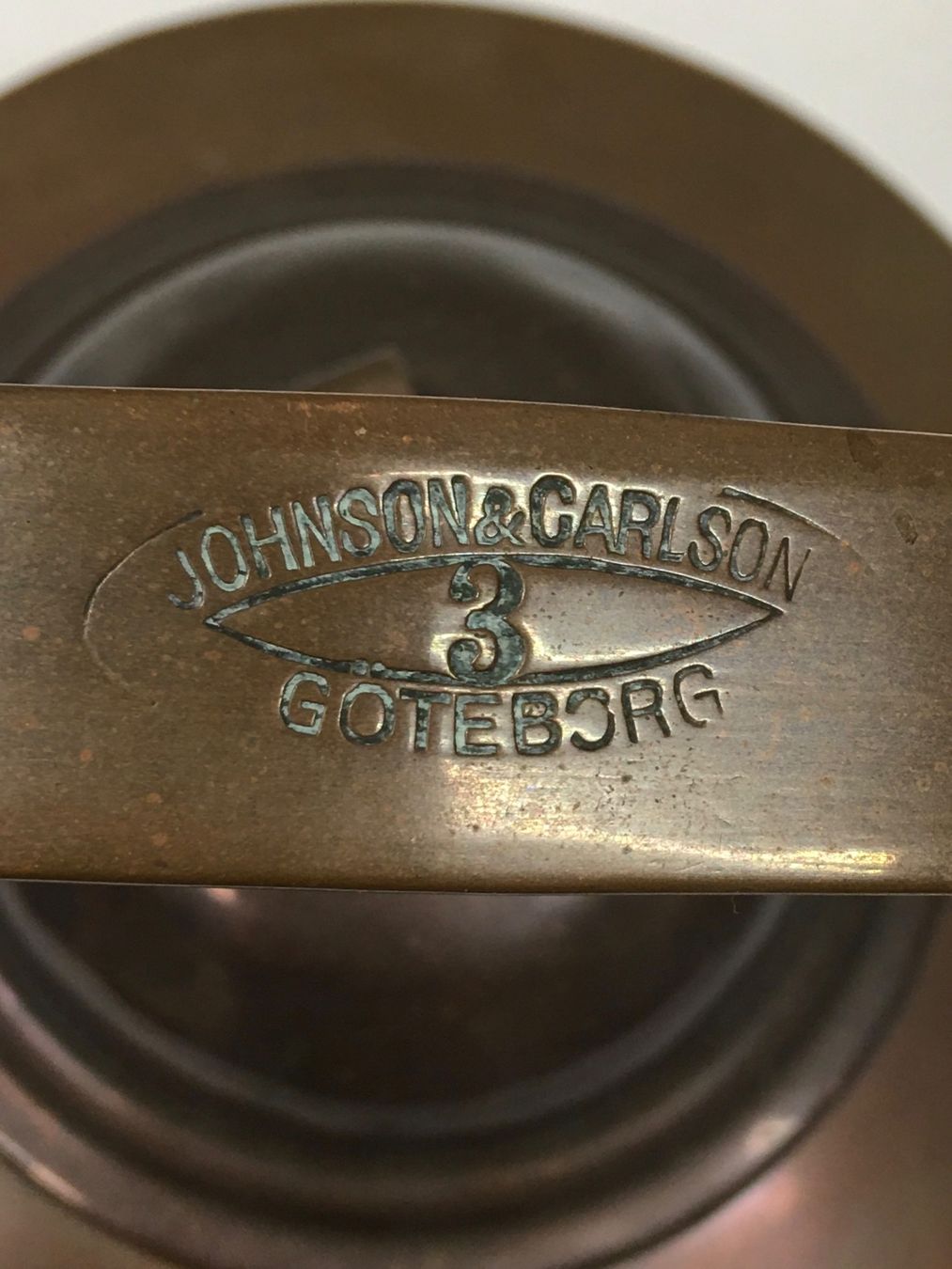 Wasserkocher: Wasserkocher Johnson & Carlson GOTEBORG  Messing – Gebraucht aus Olten von ELHANDEL 1