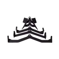 Gummiertes ergonomisches Griffset 5-teilig