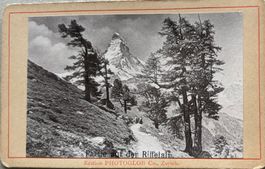 CDV Photoglob, Matterhorn, Riffelalp, Zermatt