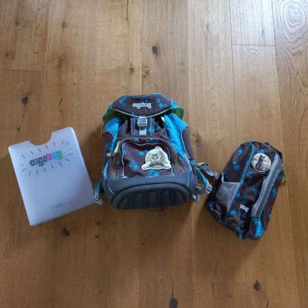 Schulrucksack ergobag mit Turnrucksack