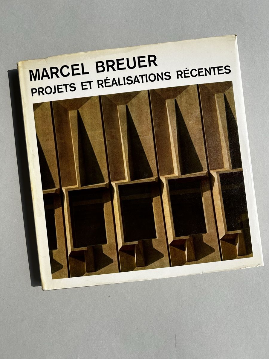 Libri: Marcel Breuer Projects Book, rare 1970 edition, Bauhaus – Usato da Zürich venduto da Coffeetable88 1