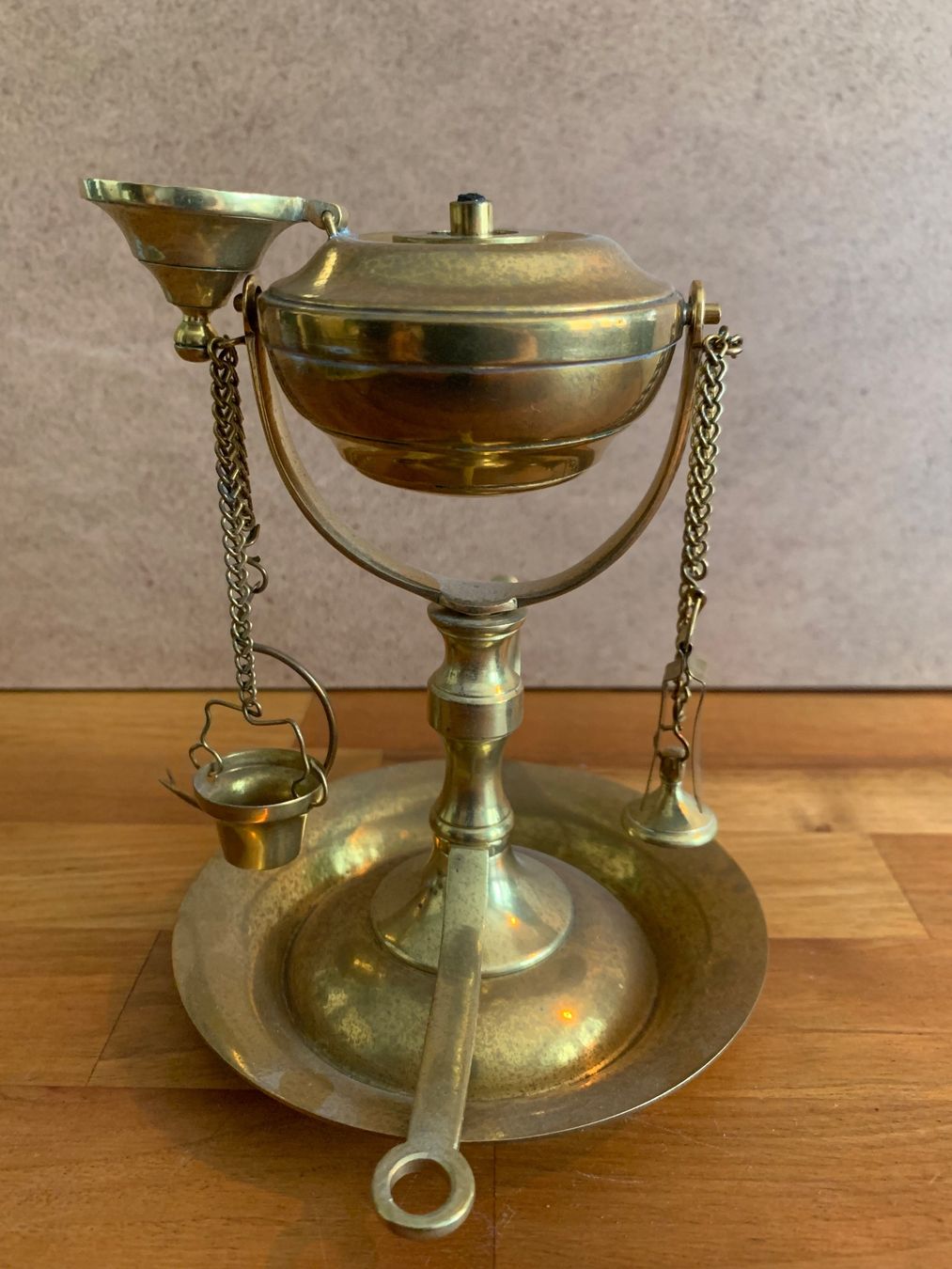 Lampade: 3 schöne alte Öllampen – Usato da Winterthur venduto da sommer_2019 4