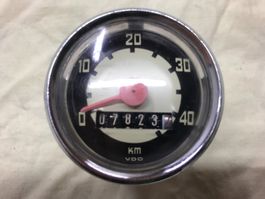 Mofa Tacho VDO original 40 KMH Sachs 502 Puch Pony Alpa