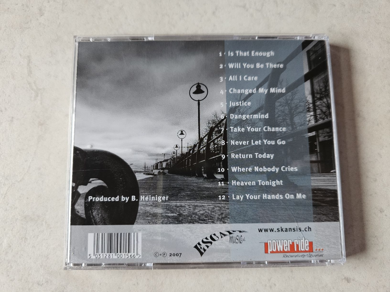 CDs: Skansis  -  Take Your Chance – Gebraucht aus Schneisingen von backstore24 1