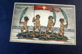 4x JUBILÄUMS - POSTKARTE, Jugendstil, um 1910/1930. Gelaufen