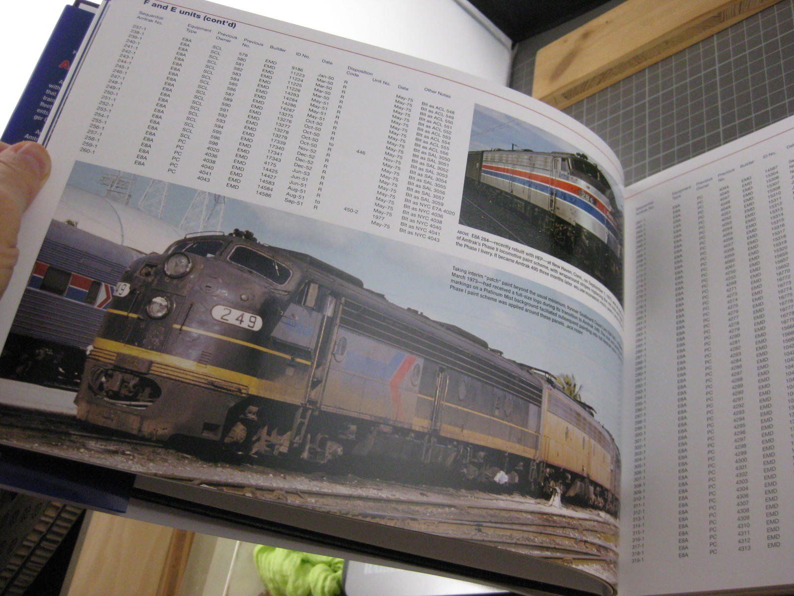 Libri: Amtrak, By the Numbers, David C. Warner, Elbert Simon, 31x24 – Usato da Malters venduto da Marosko 9
