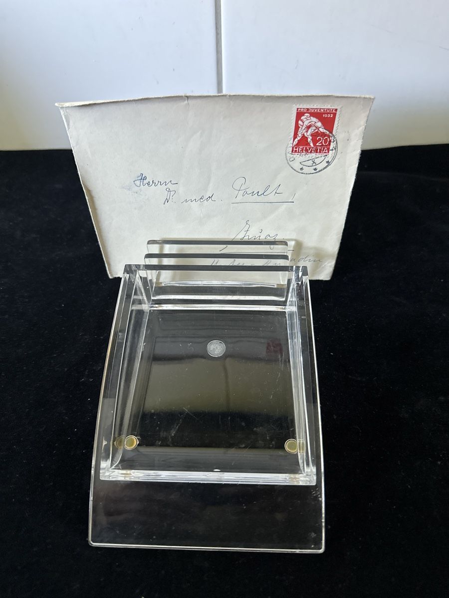 Supporti a parete: Plexiglas Briefhalter Vintage – Usato da Zürich venduto da Chaeffeler 1