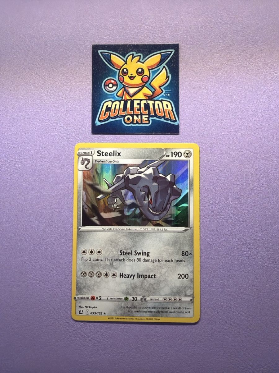 Pokémon Carte collezionabili: Pokemon Steelex Holo Rare 2021 Top – Nuovo (secondo la descrizione) da Lommiswil venduto da CollectorOne 1