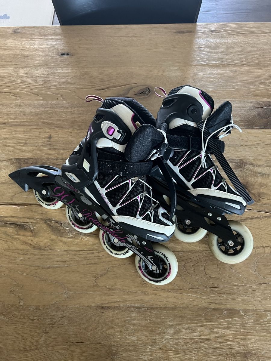 Pattini in linea & Pattini a rotelle: Rollerblade Damen Inlineskates Igniter 90 W Gr. 38 – Usato da Siebnen venduto da Alessandra019