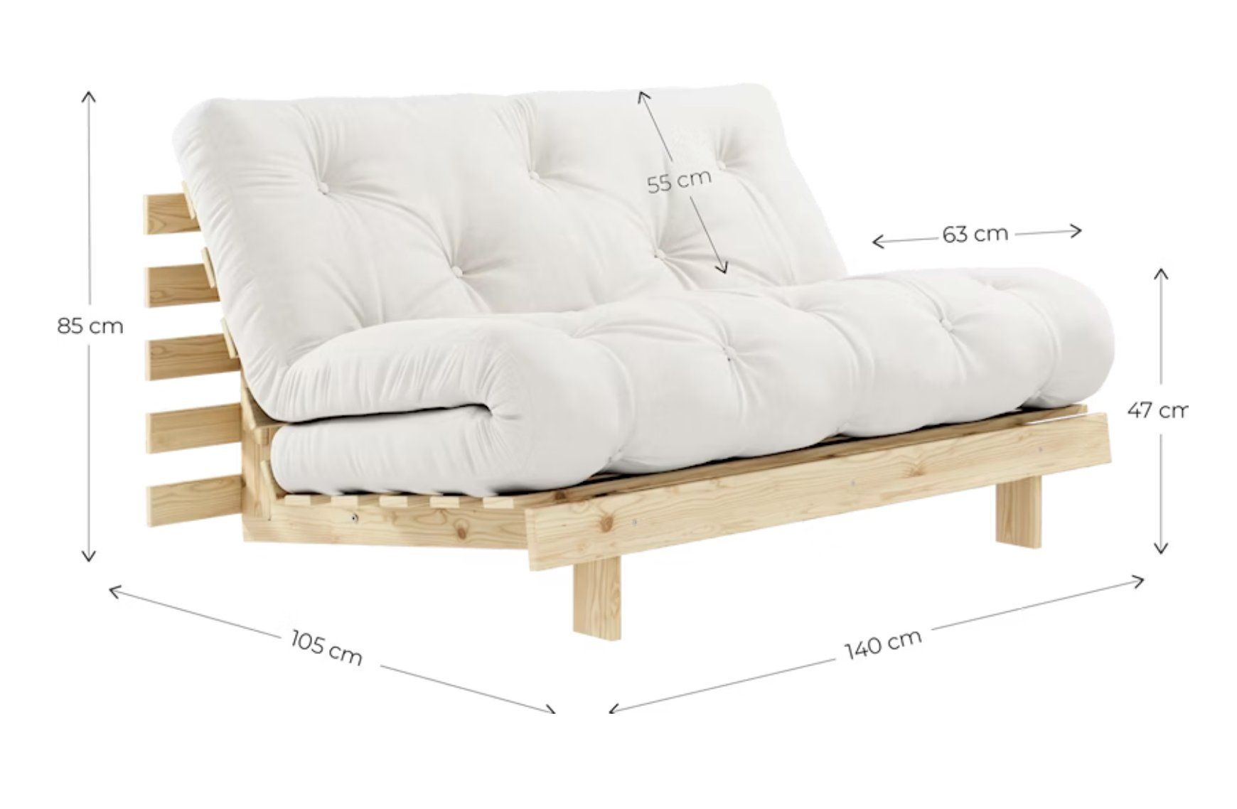 Karup Sofas: Bett Sofa Karup Designs Roots – Neuf (Voir description) à Holderbank AG par bfox1971 1