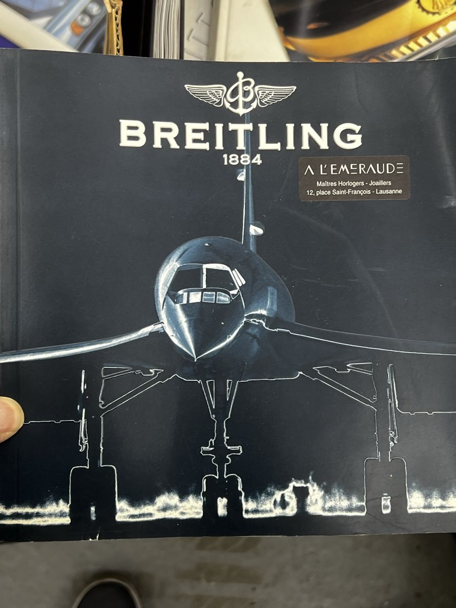 Breitling Documenti: Breitling Uhrenkatalog 2003 Concorde 192S. – Usato da Wettingen venduto da NickInc