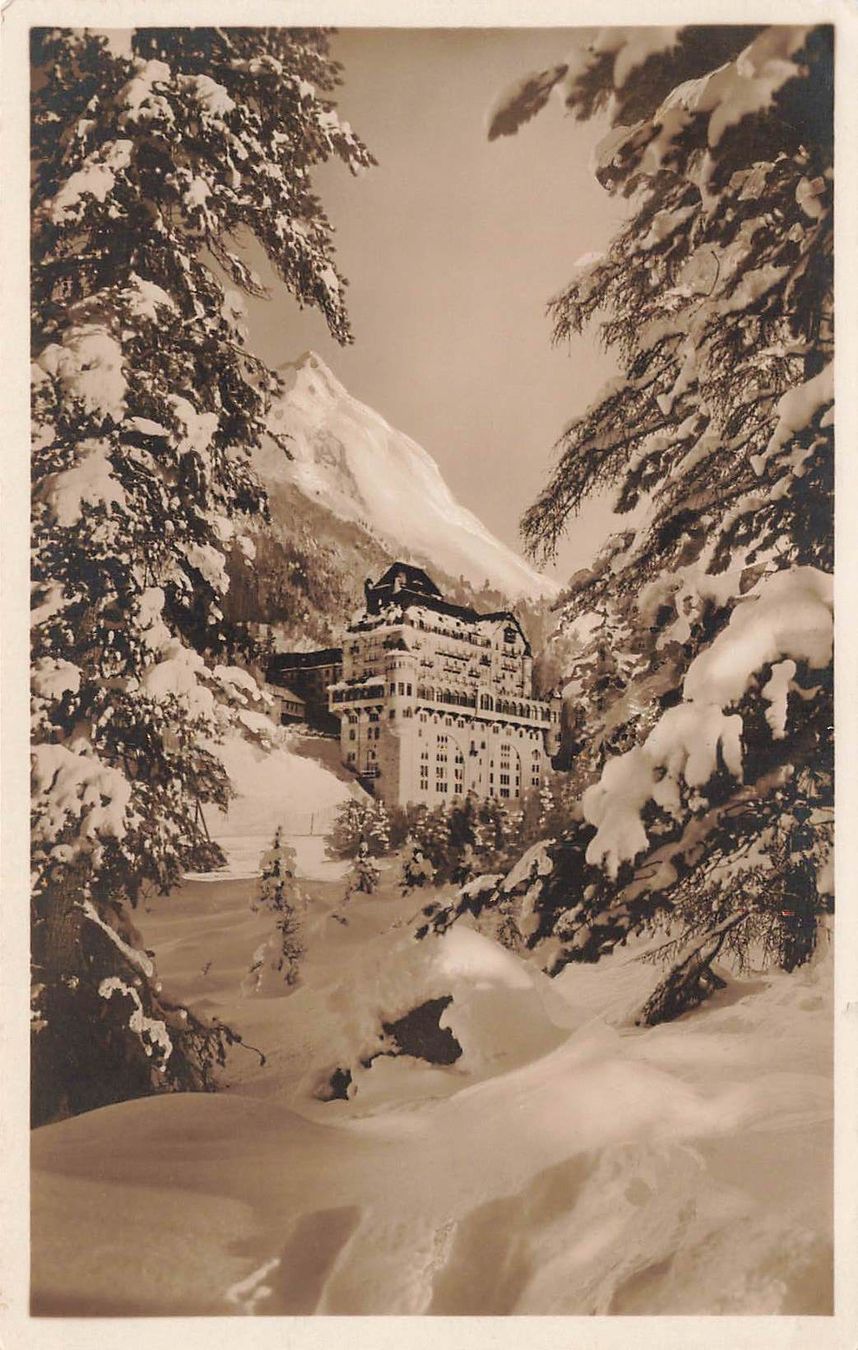 Cartoline postali: Schlosshotel pontresina – Usato da Biasca venduto da Blenio71