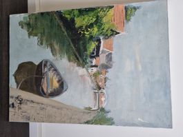 l Mull GemäldeHollande 79 46 x33cm