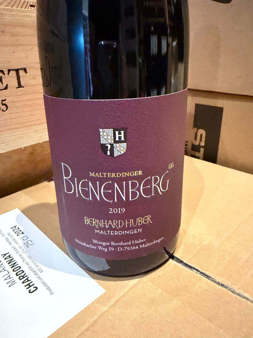 Vins: Bernhard Huber Bienenberg GG 2019 – Neuf avec emballage d'origine à Liestal par Rockthat